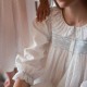 Nightingale Women's Dress Forget Me Not Plumetti with Delphinium Hand Smocking Nightingale Women's Dress Forget Me Not Plumetti with Delphinium Hand Smocking