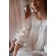 Nightingale Women's Dress Forget Me Not Plumetti with Delphinium Hand Smocking Nightingale Women's Dress Forget Me Not Plumetti with Delphinium Hand Smocking